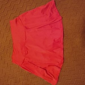 Red Tennis Skirt